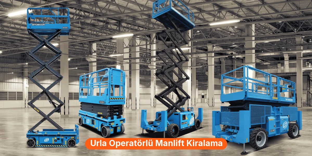 Urla Operatörlü Manlift Kiralama